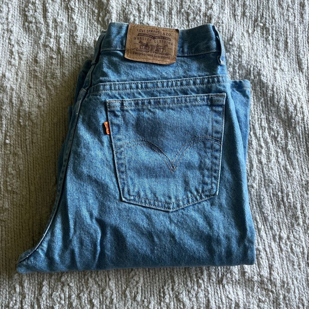 Vintage Orange Tab Levi's